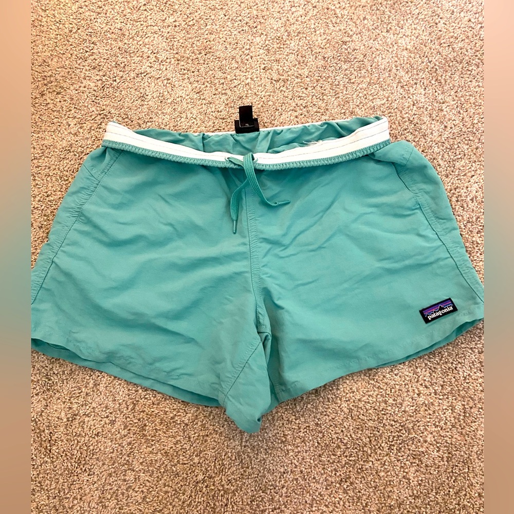 Blue Patagonia shorts